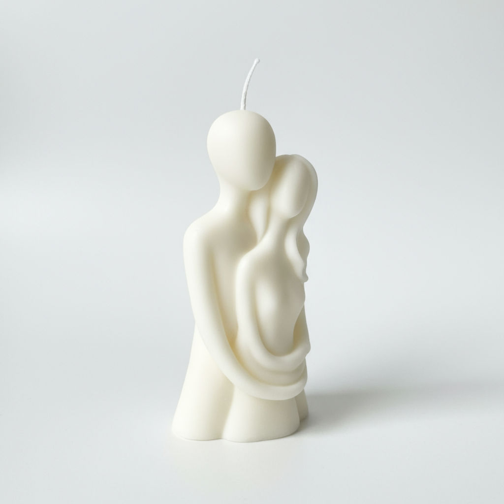 Vela Decorativa Pareja Abrazo - Amor Eterno