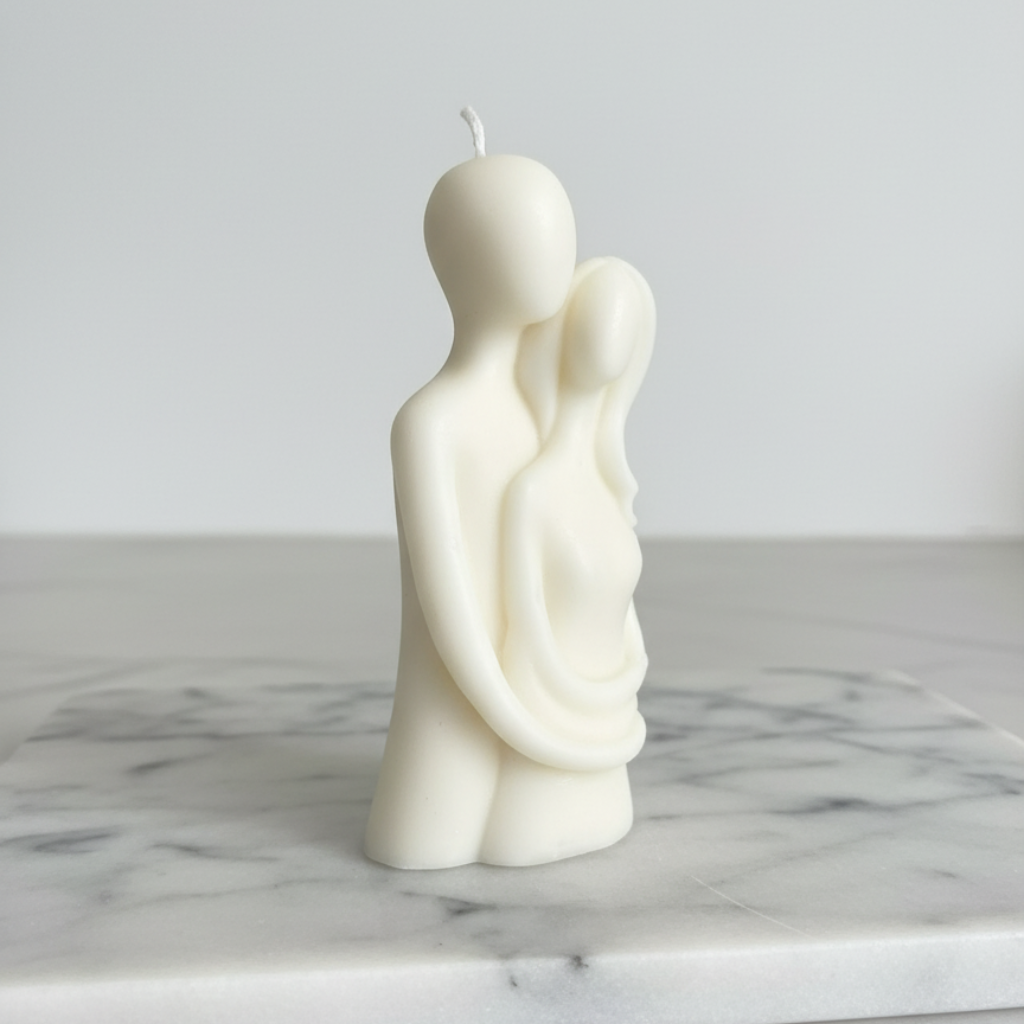Vela Decorativa Pareja Abrazo - Amor Eterno
