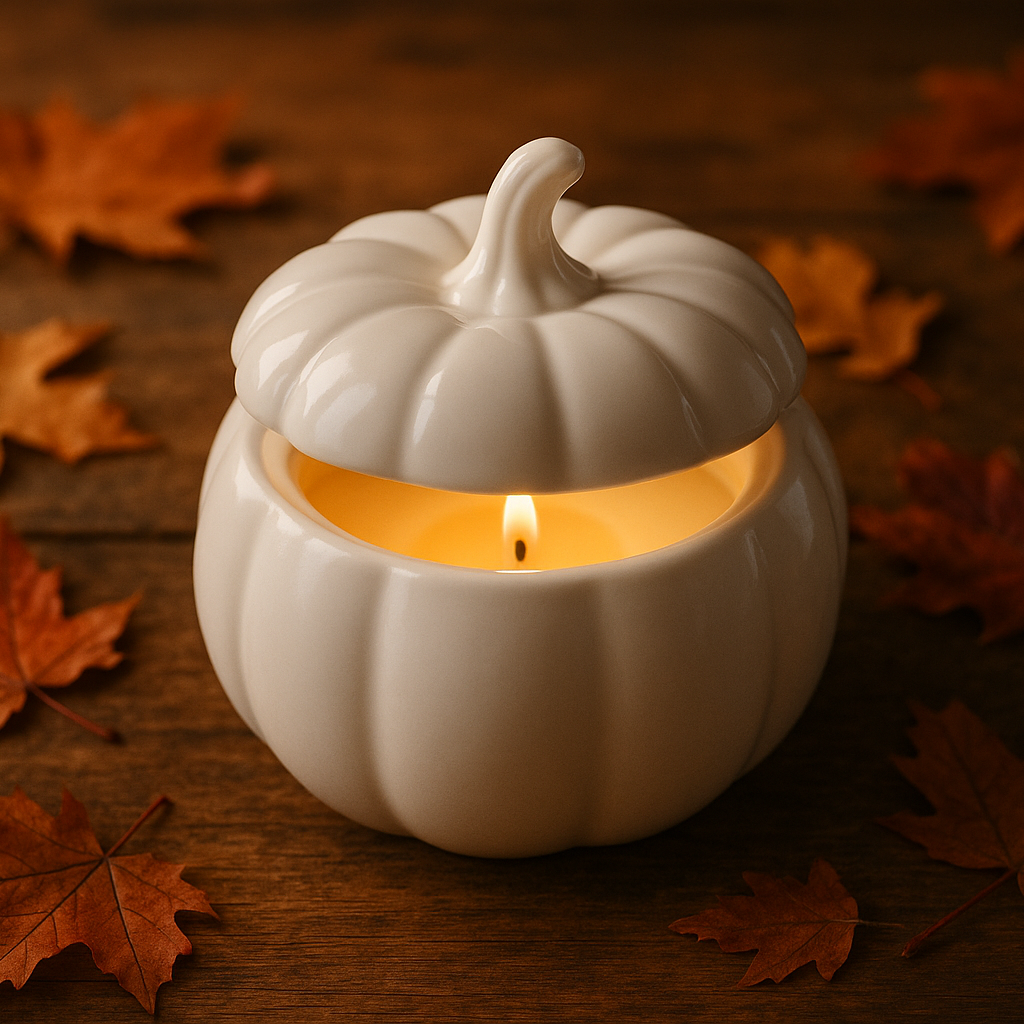 Vela Aromática Calabaza Blanca - Grande