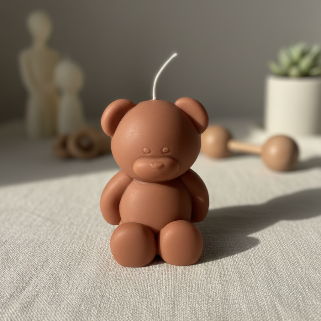 Vela Decorativa Osito - Teddy Bear