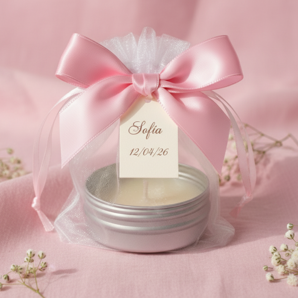 Detalle Boda, Bautizo, Comunión - Vela de masaje