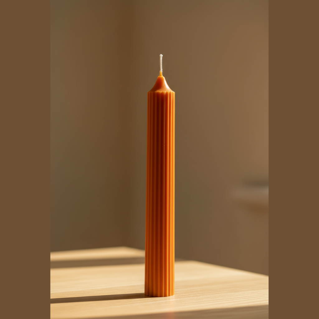 Vela Mística Naranja 20cm - Éxito y Atracción | ArteLabella