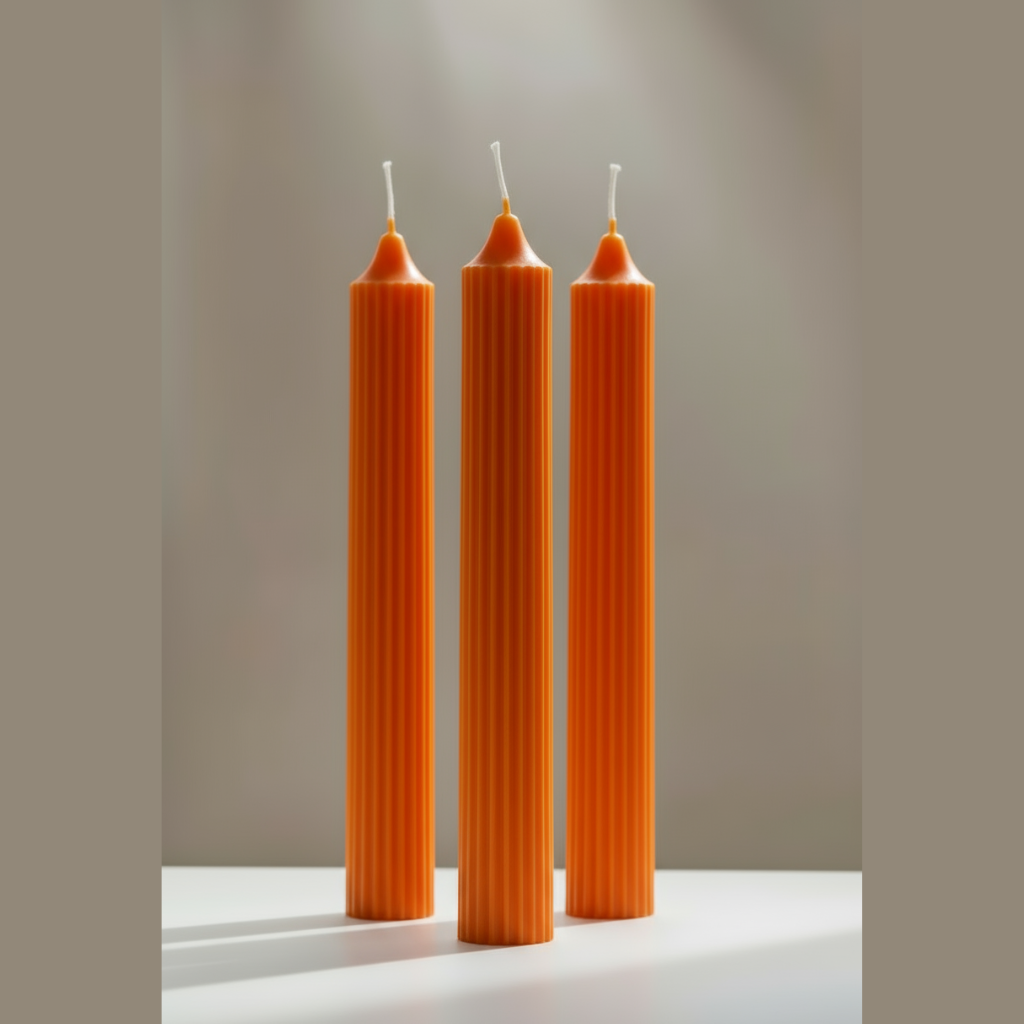 Vela Mística Naranja 20cm - Éxito y Atracción | ArteLabella