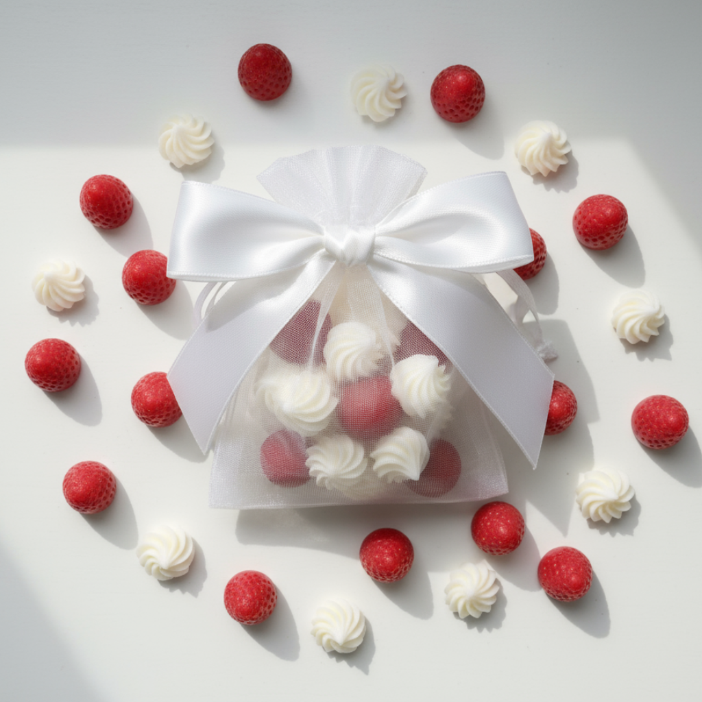 Wax Melts Fresa y Nata - Aroma Dulce (+ 100 horas)