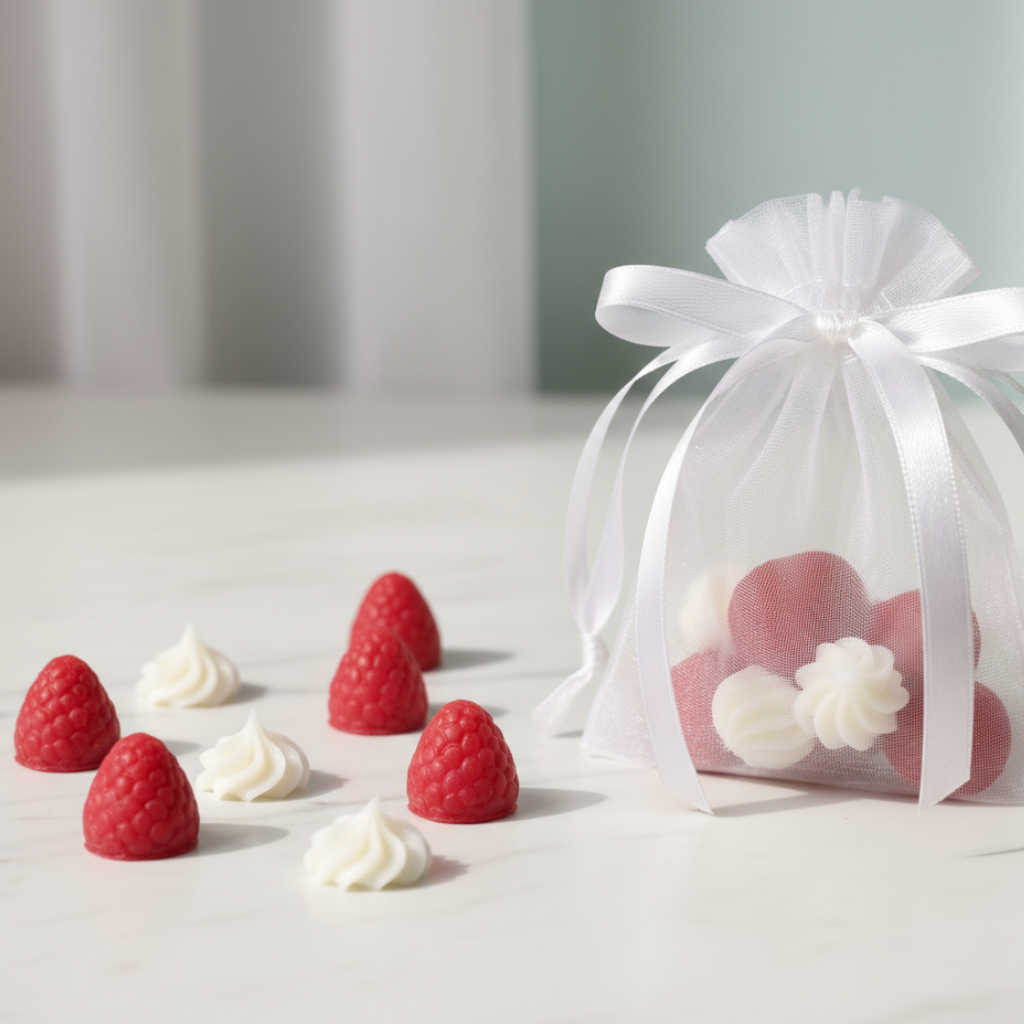 Wax Melts Fresa y Nata - Aroma Dulce (+ 100 horas)