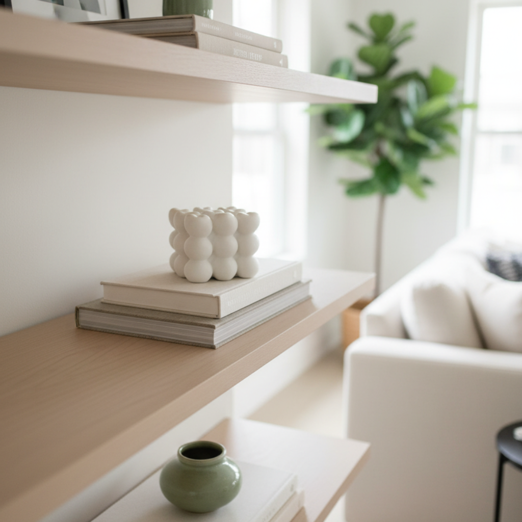 Cubo Decorativo Corazones - Escultura Romántica