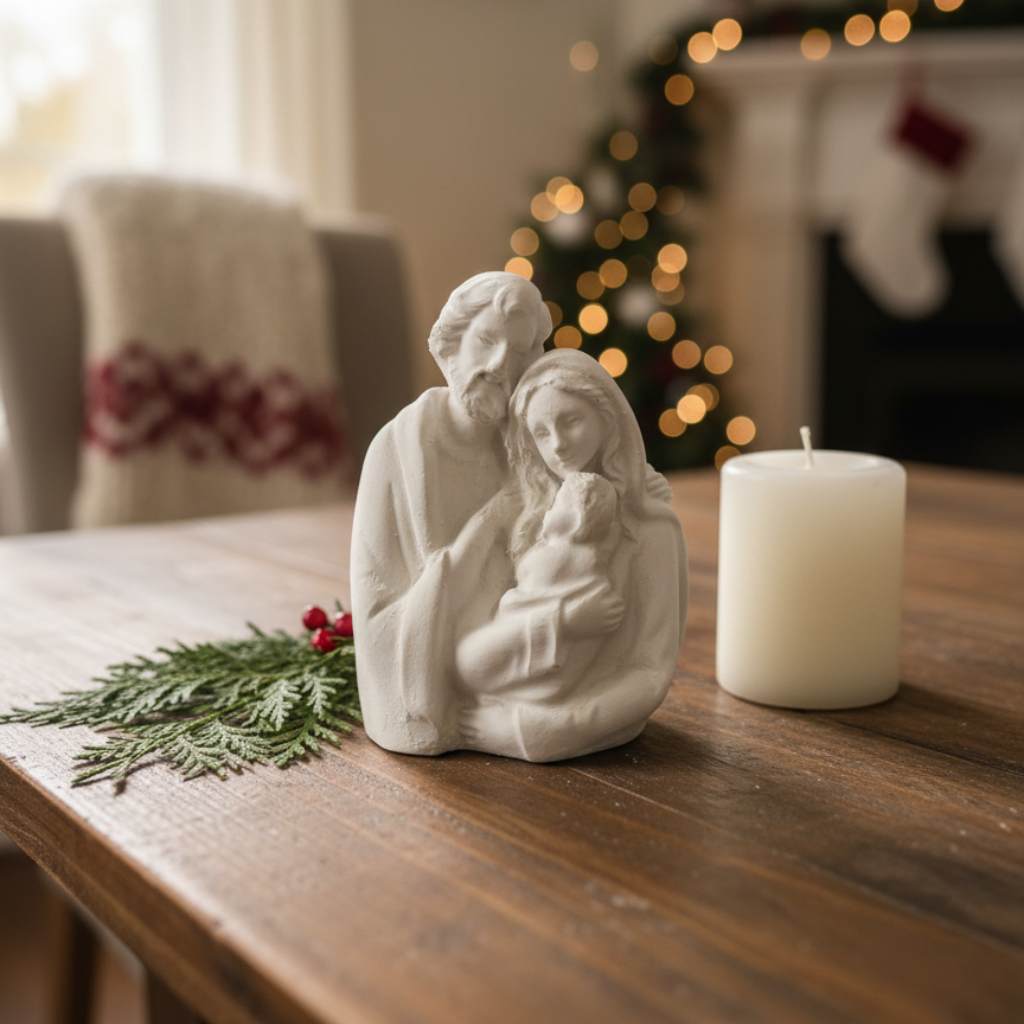 Belén Sagrada Familia - Decoración Navideña