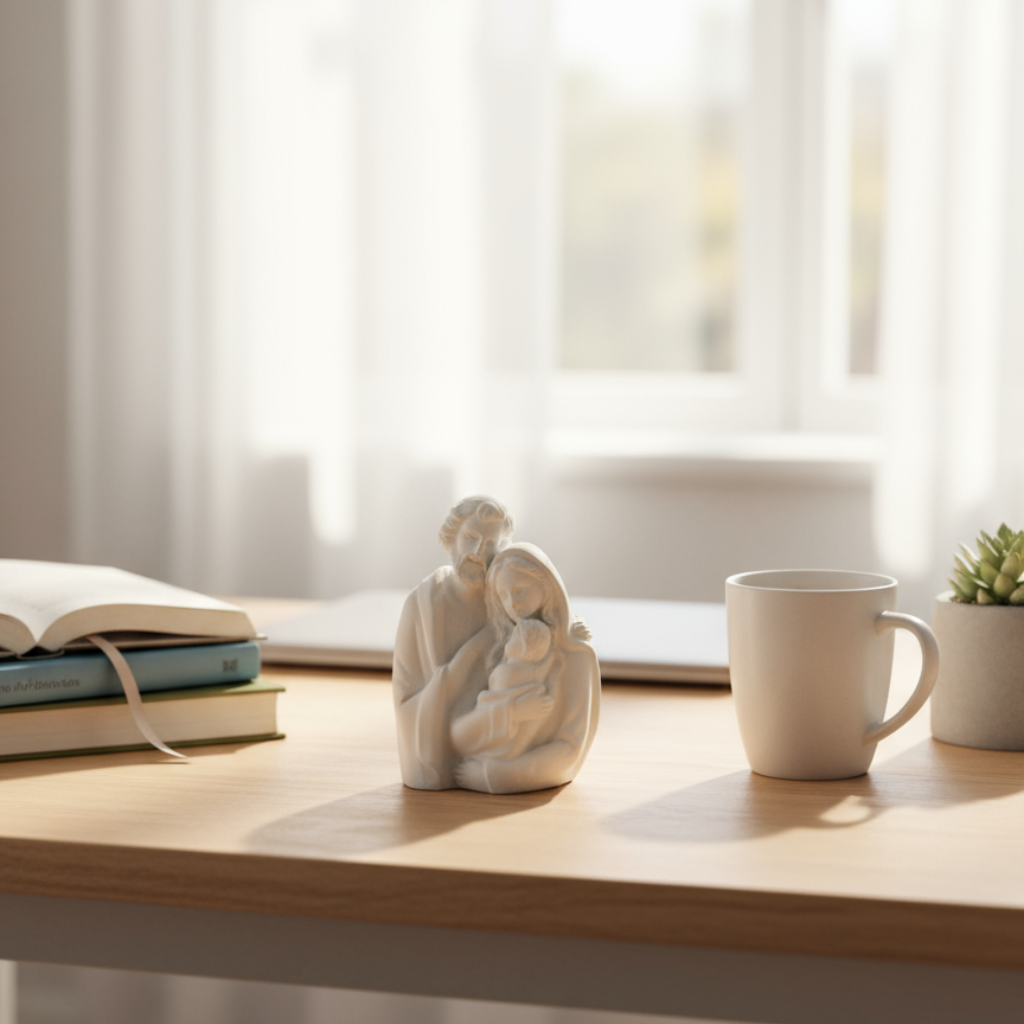 Belén Sagrada Familia - Decoración Navideña