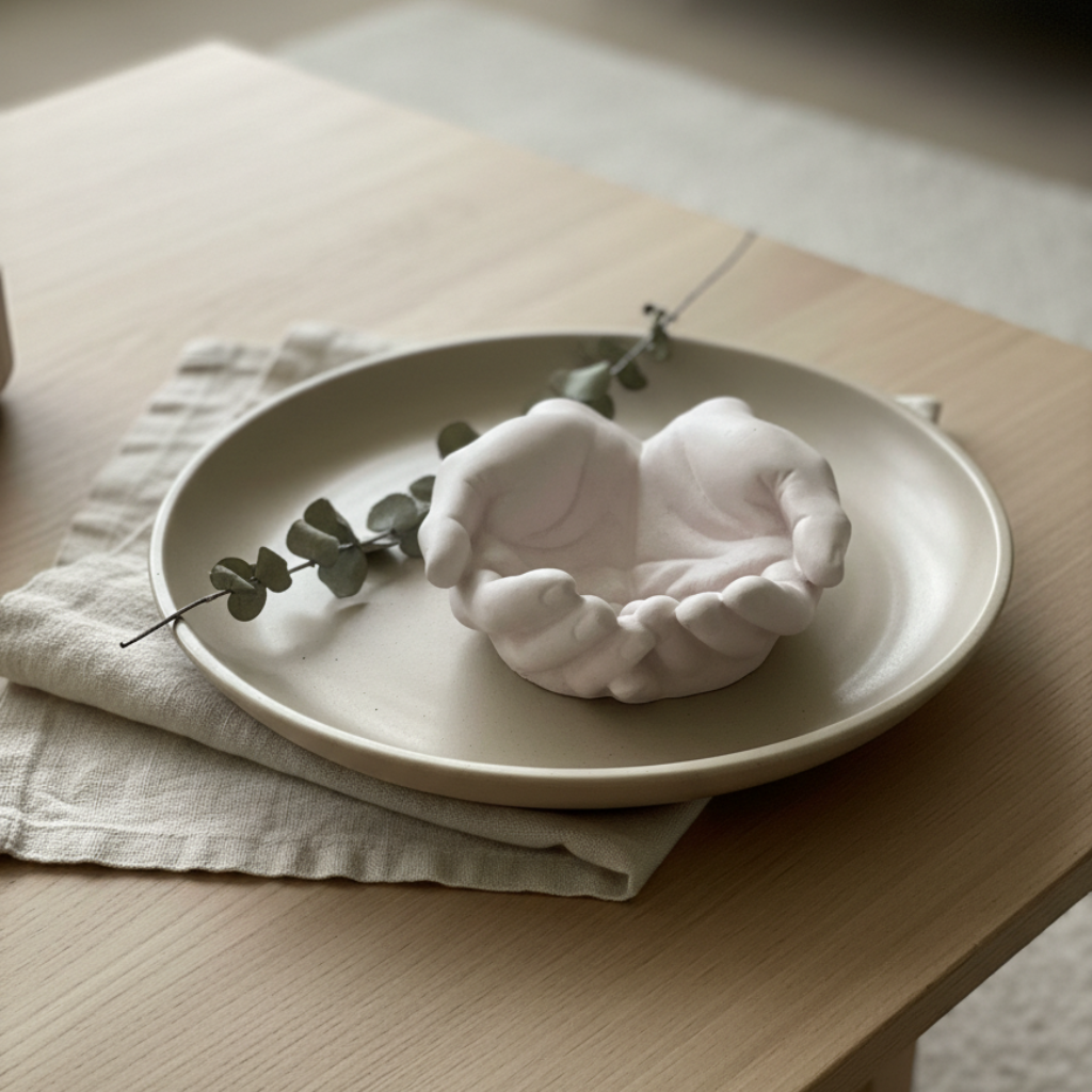 Manos Escultóricas - Bandeja Decorativa