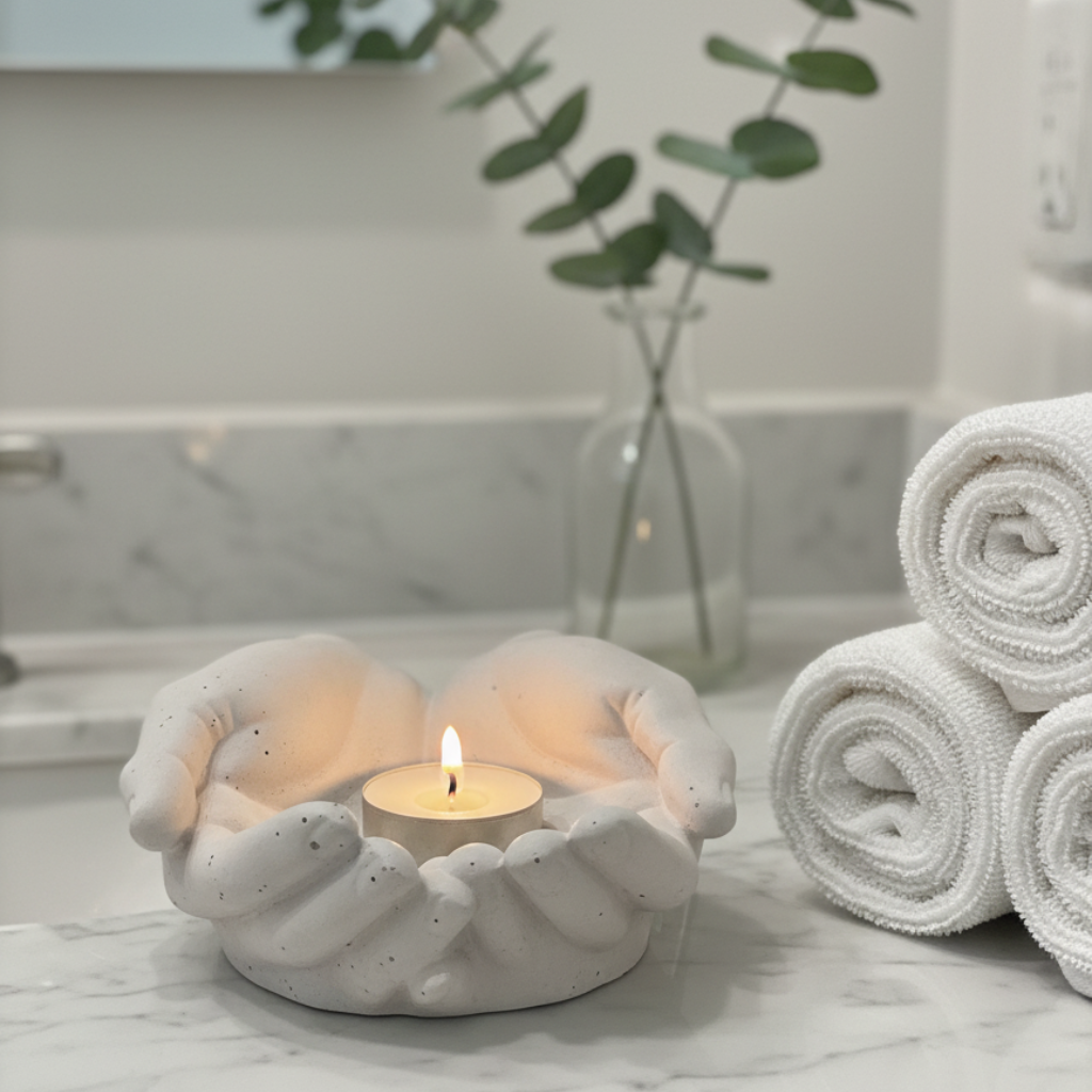 Manos Escultóricas - Bandeja Decorativa