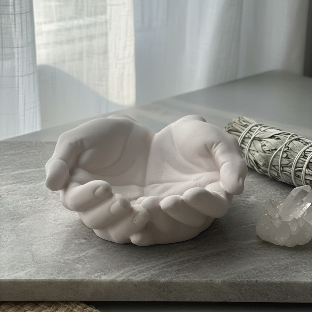 Manos Escultóricas - Bandeja Decorativa