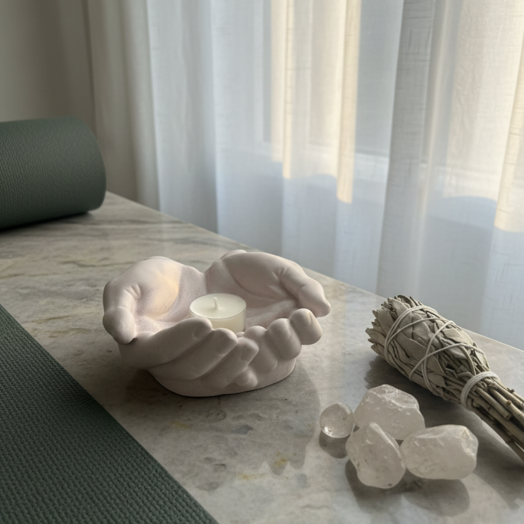 Manos Escultóricas - Bandeja Decorativa