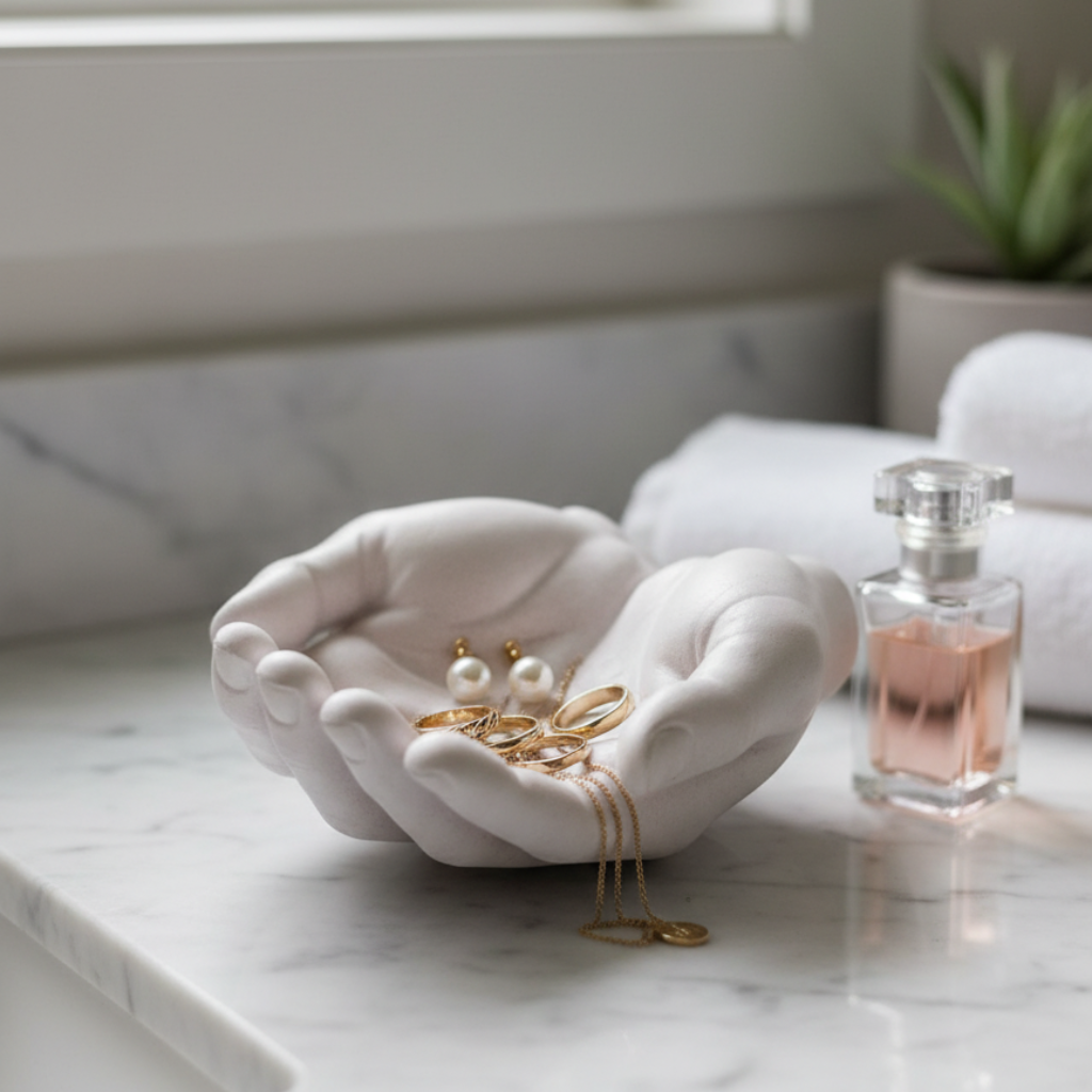 Manos Escultóricas - Bandeja Decorativa