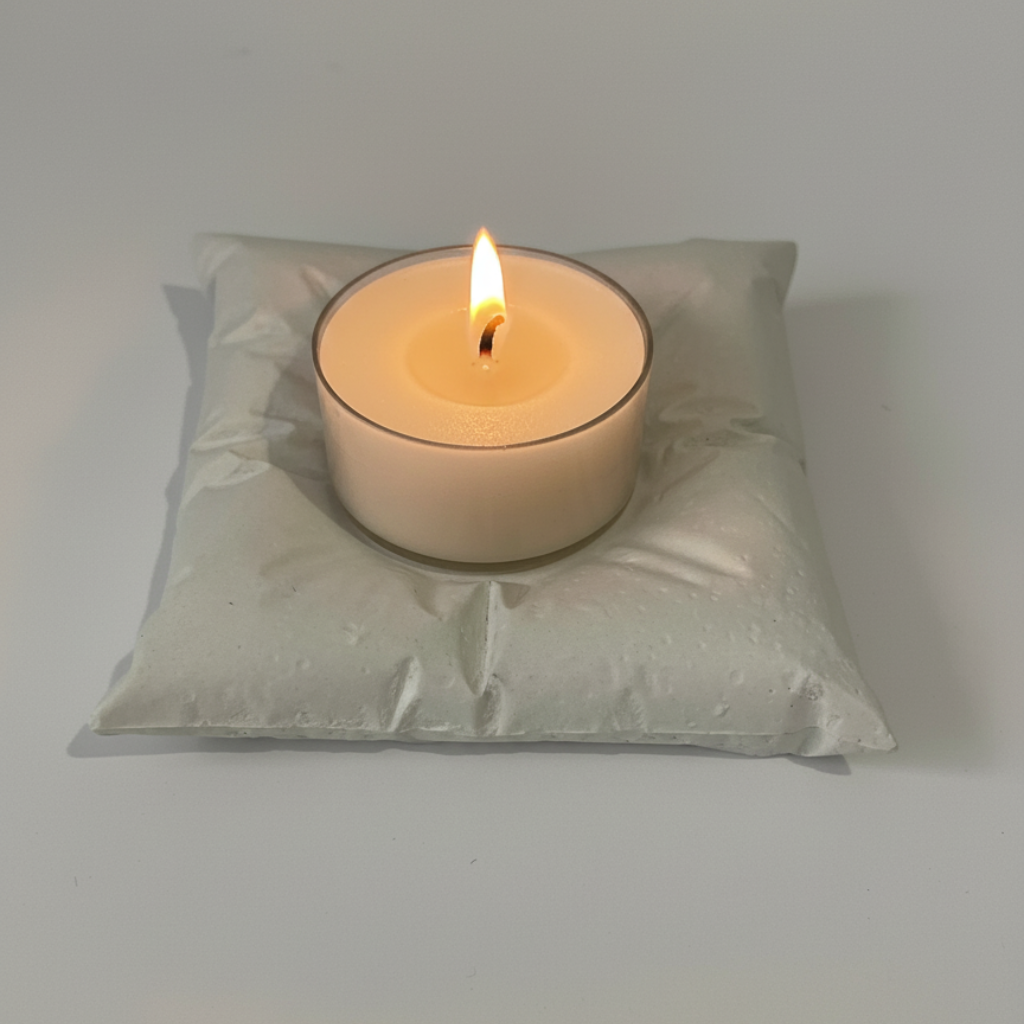 Portavelas Cojín - Decorativo