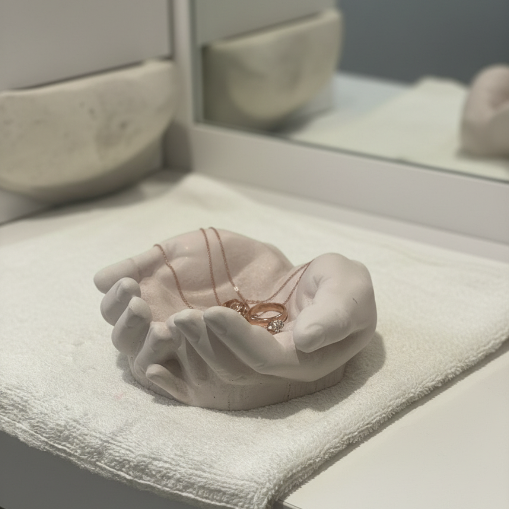 Manos Escultóricas - Bandeja Decorativa