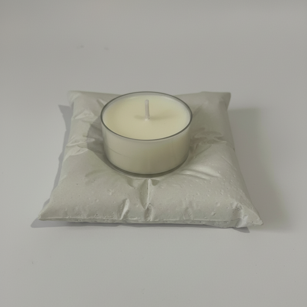 Portavelas Cojín - Decorativo