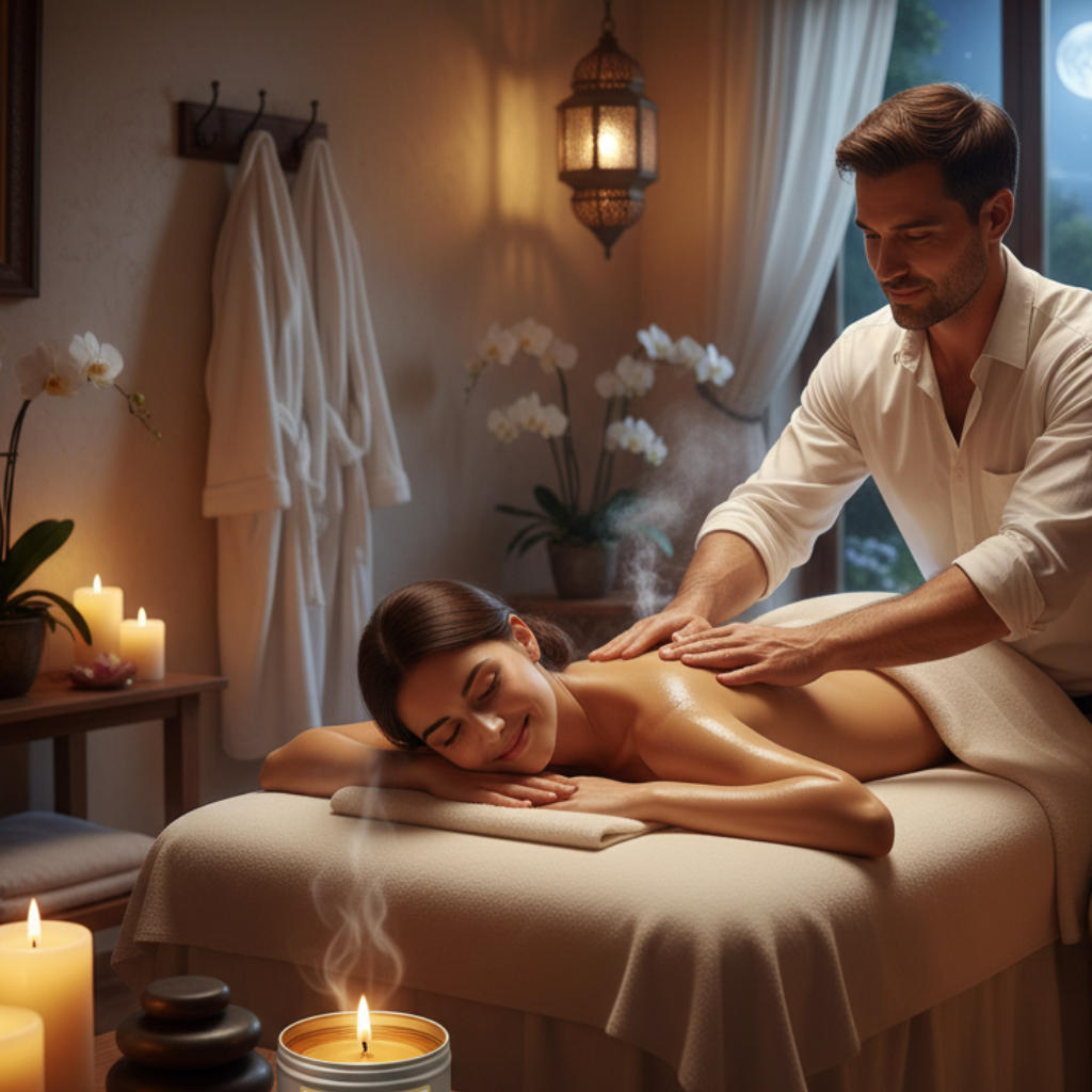 Vela de Masaje de Cera de Soja 100 % Natural 45g