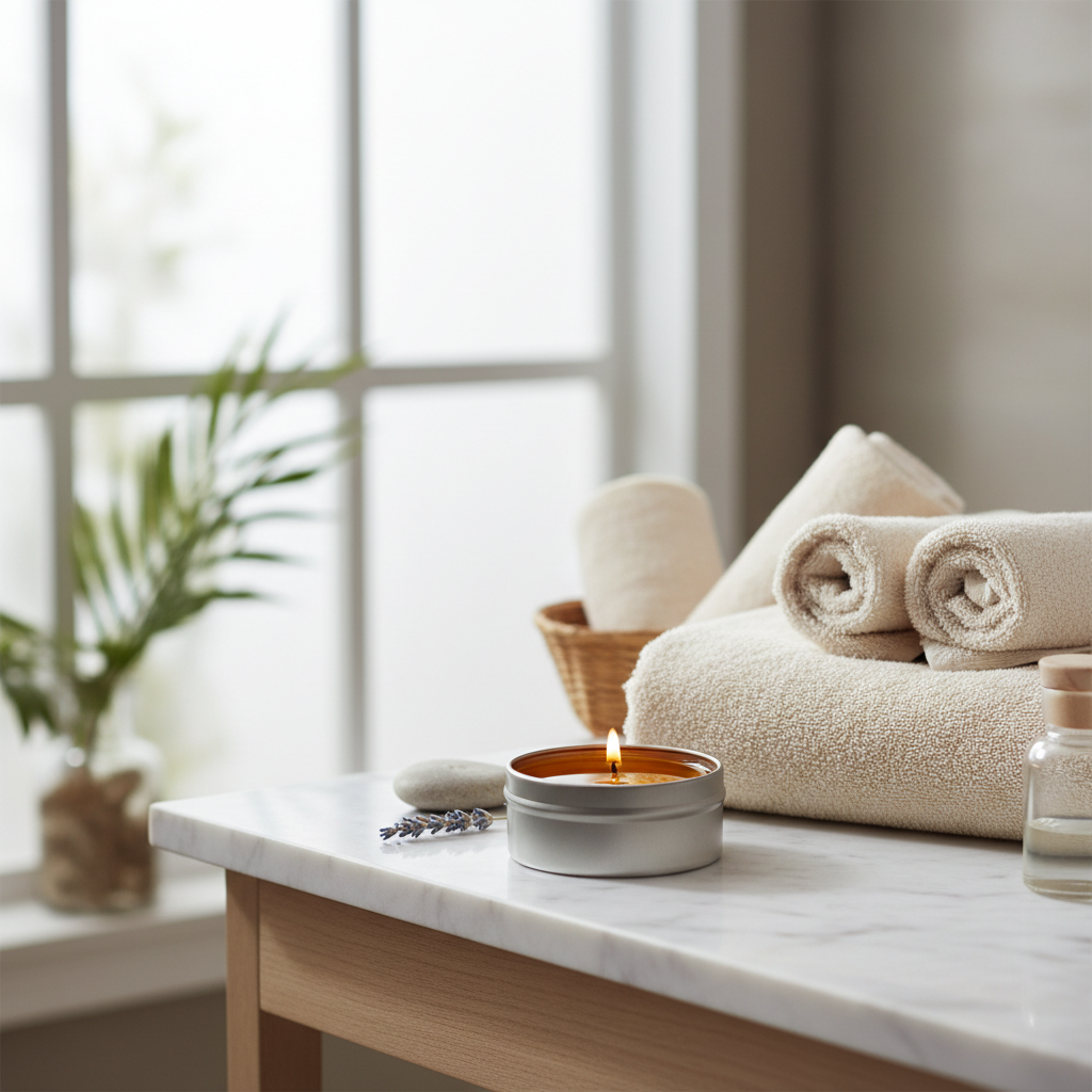 Vela de Masaje de Cera de Soja 100 % Natural 45g