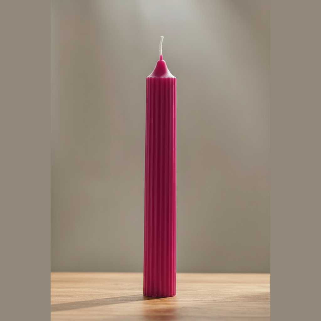 Vela Mística Violeta 18,5cm - Chakra Corona | ArteLabella