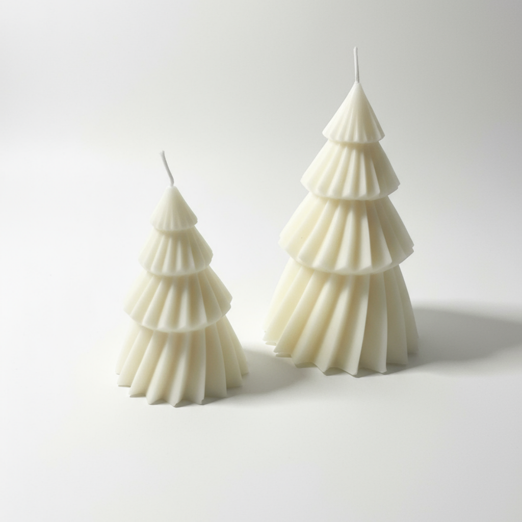 Velas Decorativas Árbol de Navidad - Set de 2