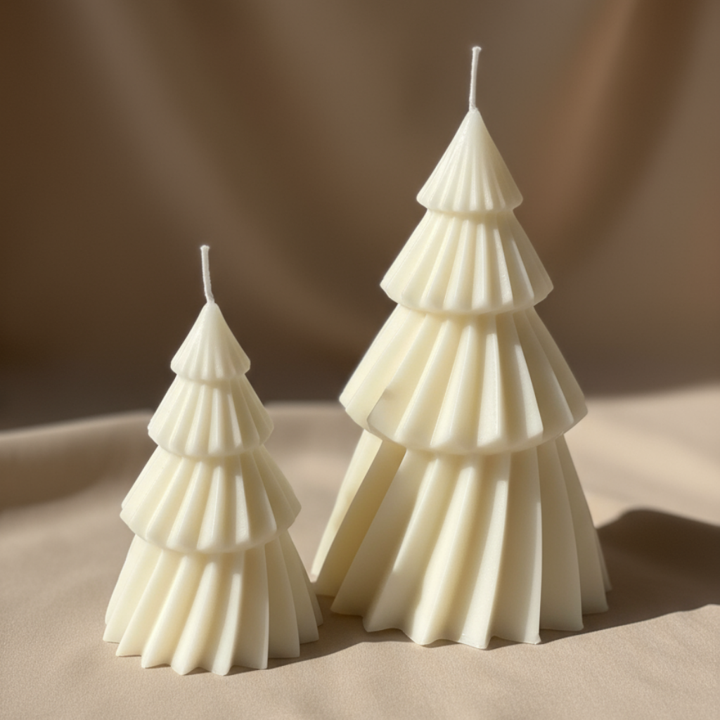 Velas Decorativas Árbol de Navidad - Set de 2