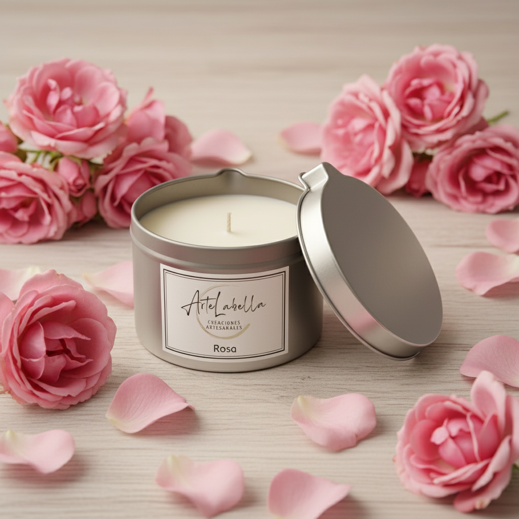 Vela de Masaje de Cera de Soja Natural 250ml