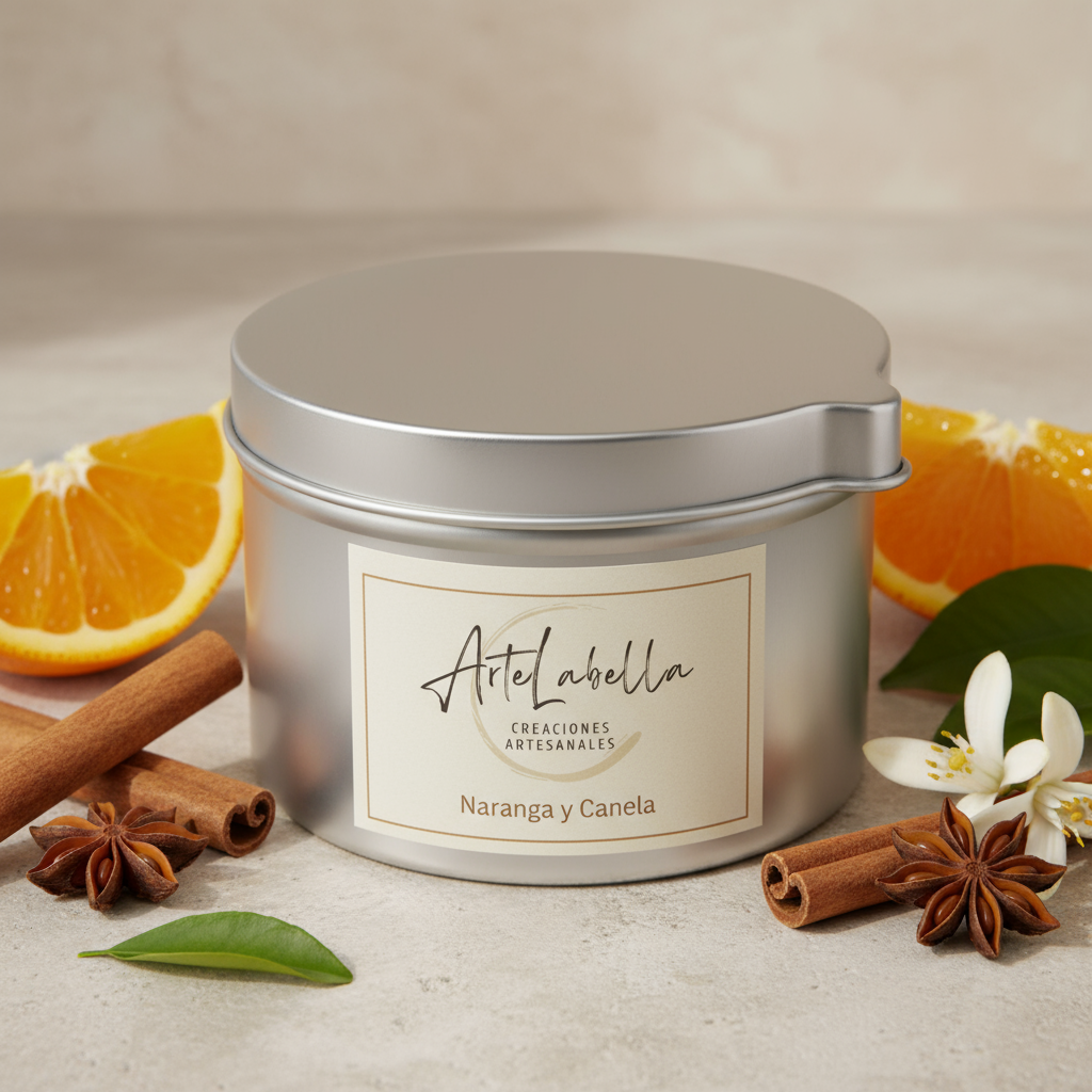 Vela de Masaje de Cera de Soja Natural 250ml