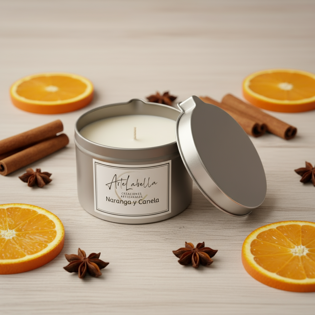 Vela de Masaje de Cera de Soja Natural 250ml