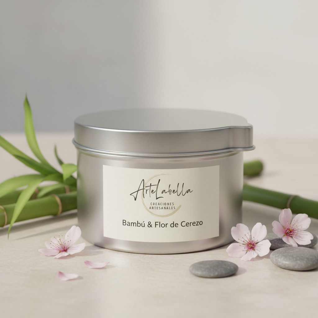 Vela de Masaje de Cera de Soja Natural 250ml