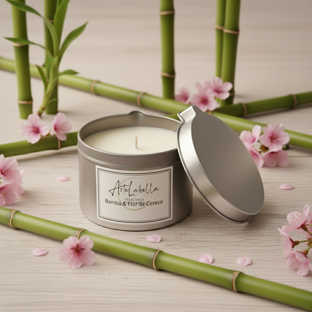 Vela de Masaje de Cera de Soja Natural 250ml