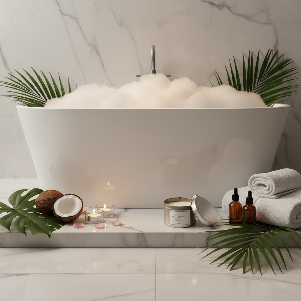 Vela de Masaje de Cera de Soja Natural 250ml