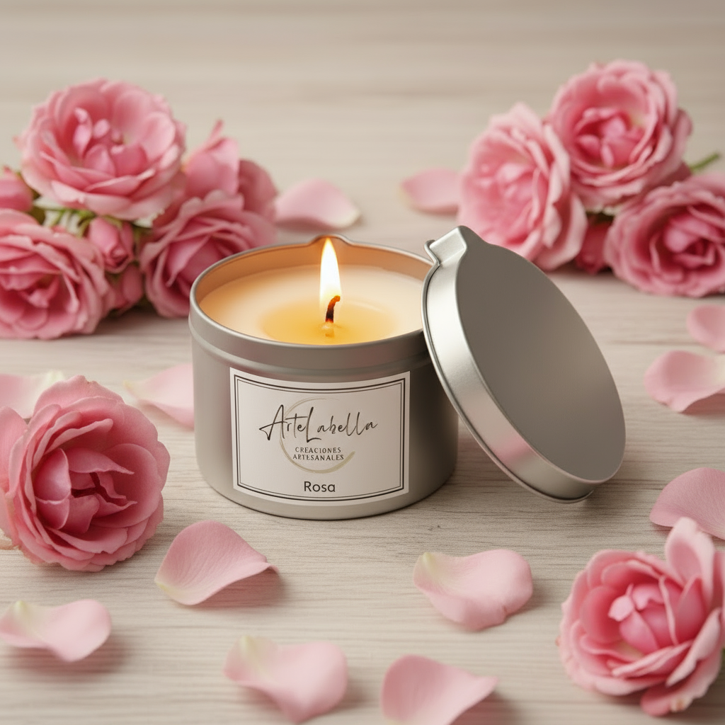 Vela de Masaje de Cera de Soja Natural 250ml