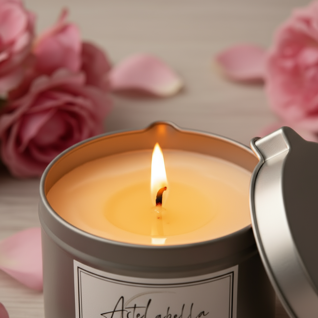 Vela de Masaje de Cera de Soja Natural 250ml