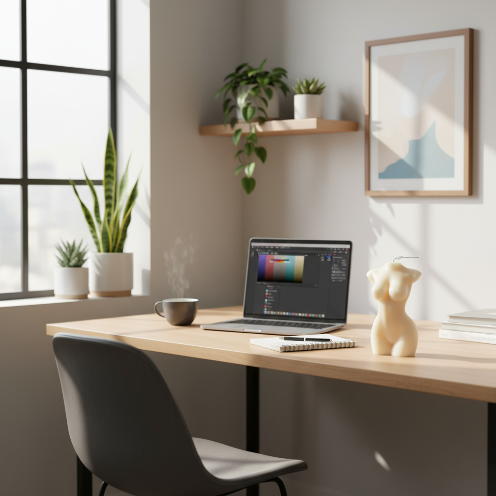 Vela Artística Torso Femenino