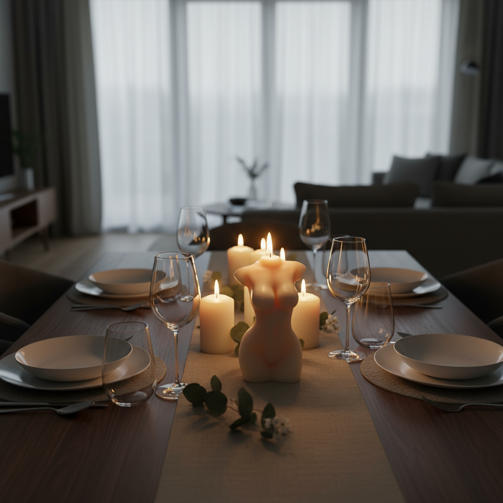 Vela Artística Torso Femenino