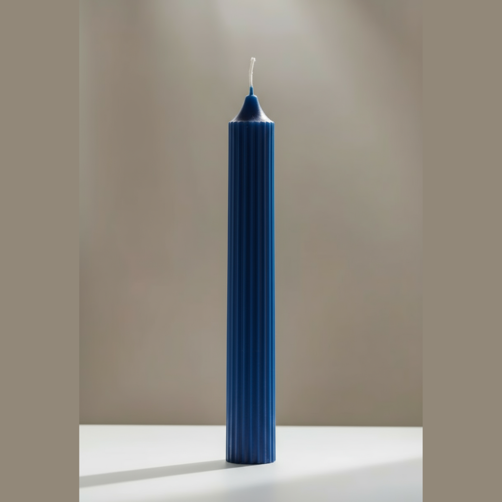 Vela Mística Azul 18,5cm - Chakra Garganta | ArteLabella