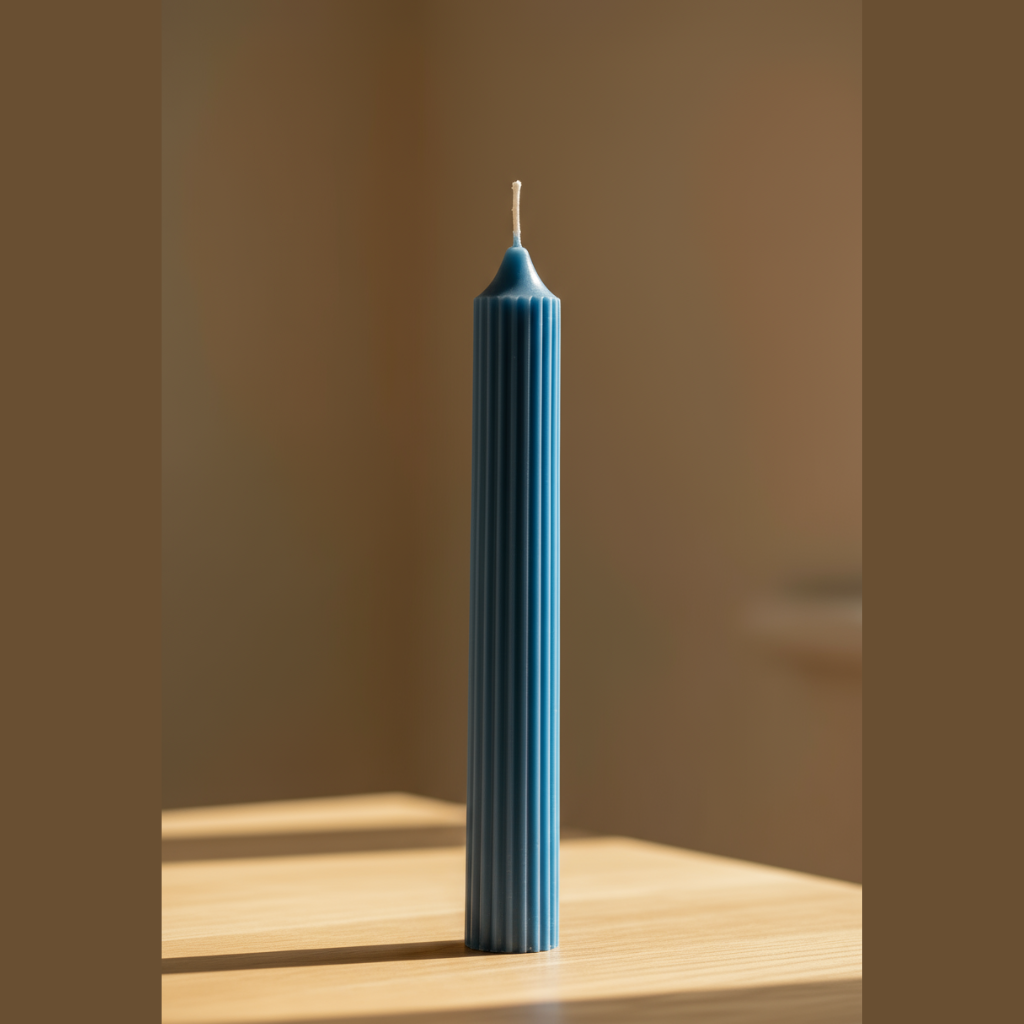 Vela Mística Azul 18,5cm - Chakra Garganta | ArteLabella