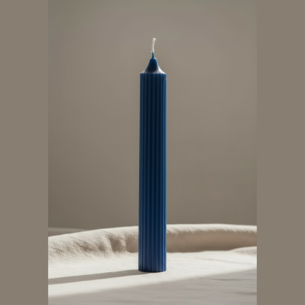 Vela Mística Azul 18,5cm - Chakra Garganta | ArteLabella