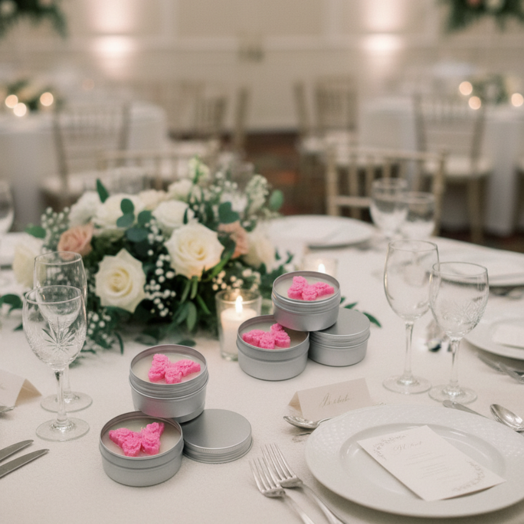 Detalle Boda, Bautizo, Comunión - Vela Mariposa