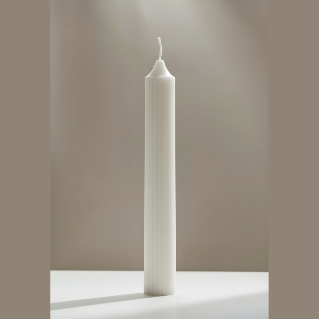 Vela Mística Blanca 18,5cm - Purificación Universal | ArteLabella