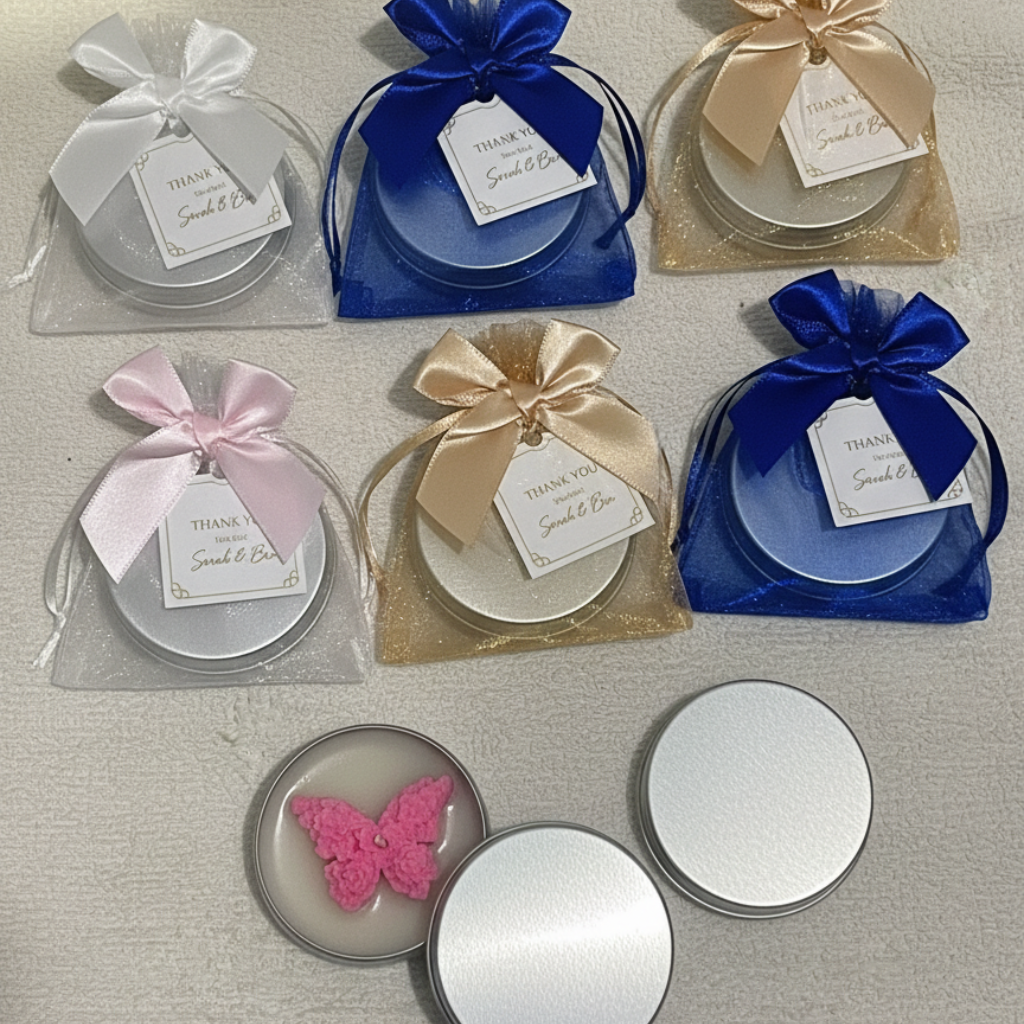 Detalle Boda, Bautizo, Comunión - Vela Mariposa