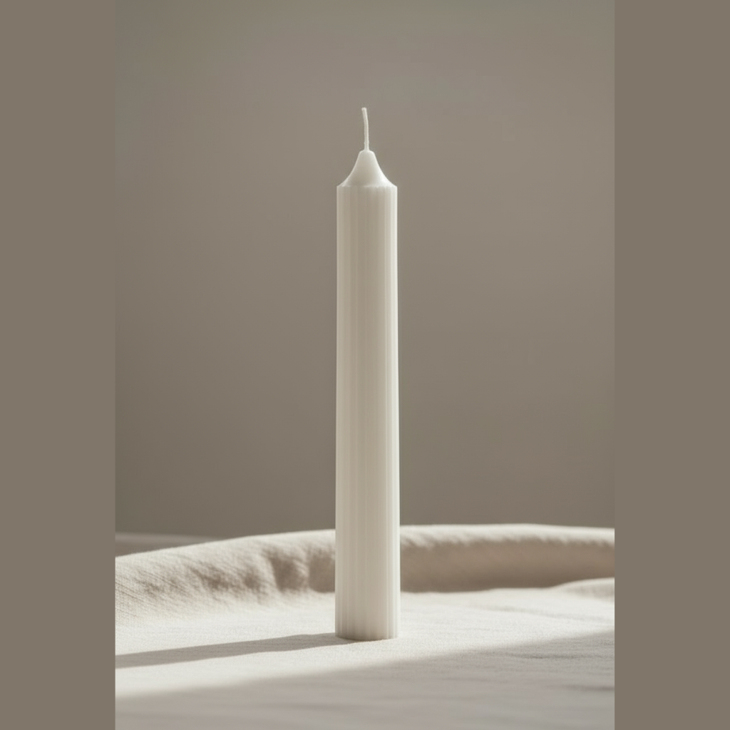 Vela Mística Blanca 18,5cm - Purificación Universal | ArteLabella