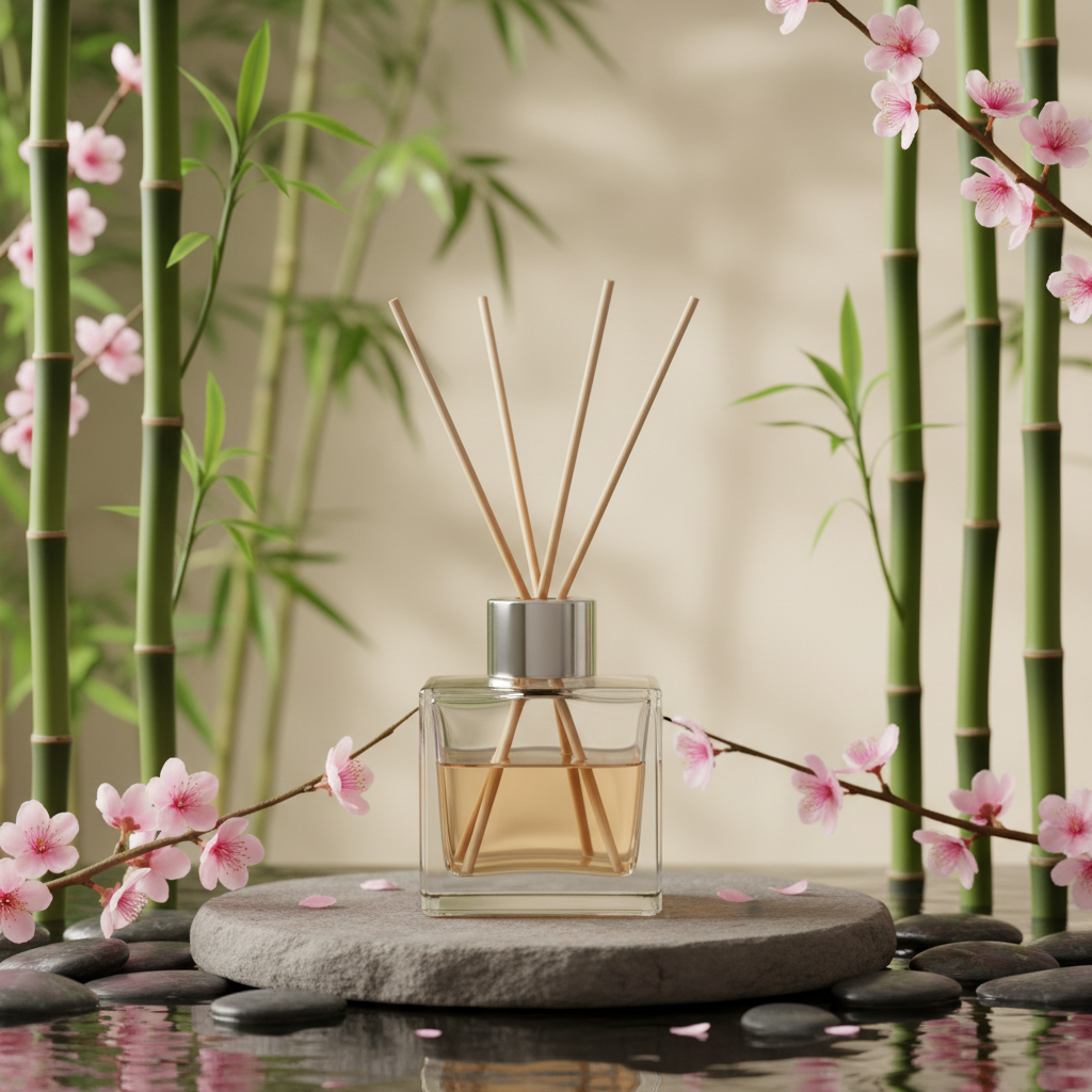 Difusor aroma Bambú y flor de cerezo
