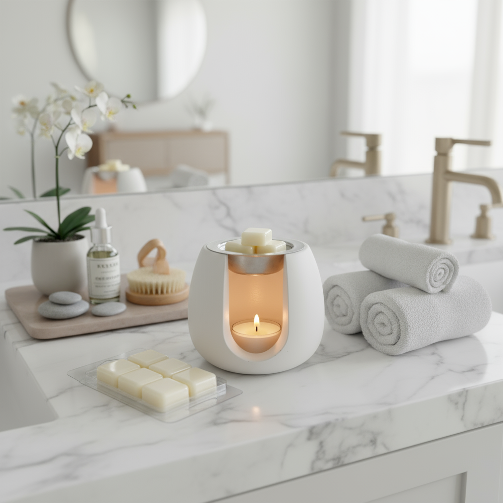 Pack Quemador Ovalado Grande + Tabletas Wax Melts